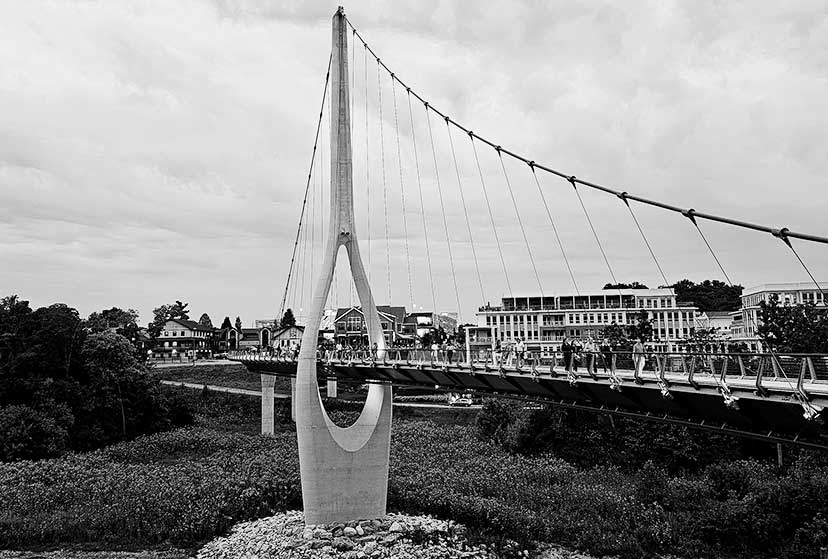 Dublin HangOverEasy, picture of The Link near Bridge Park in Dublin, Ohio